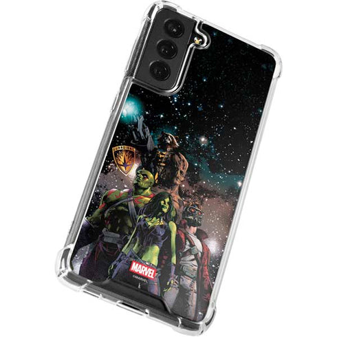Marvel Guardians of the Galaxy Cosmic Unity Galaxy S21 FE Clear Case